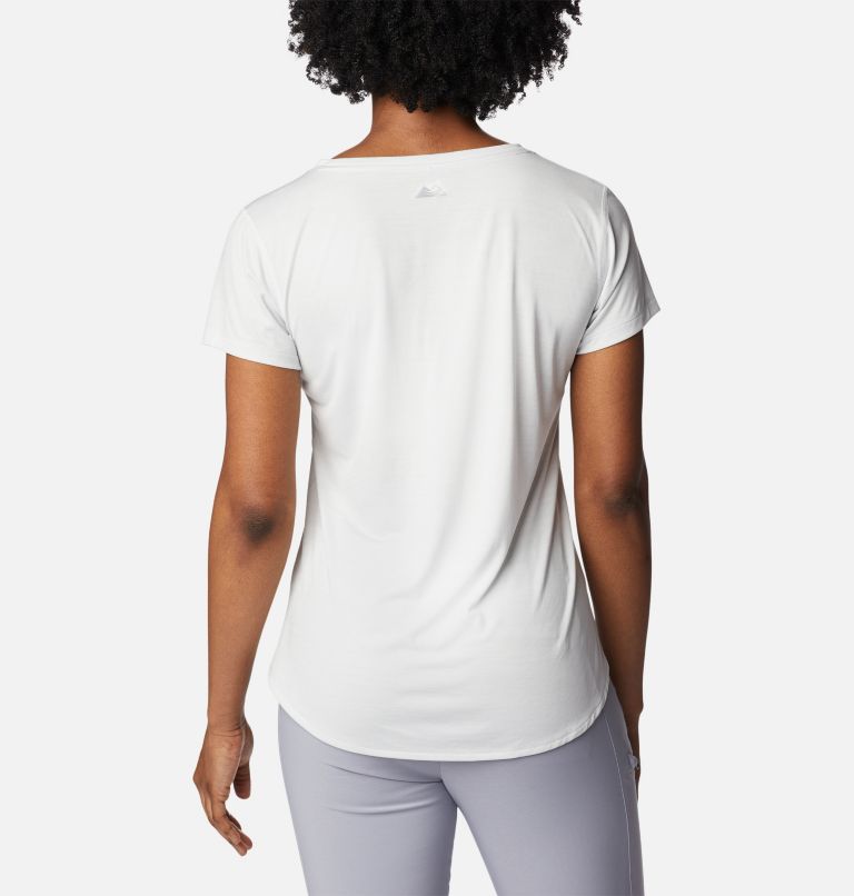 Women's Trinity Trail II Technical T-Shirt, Color: White, image 2