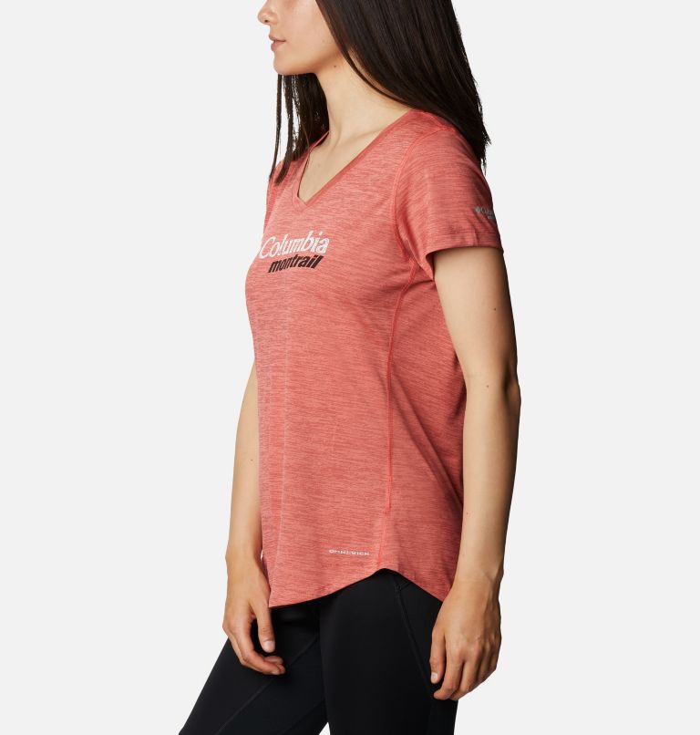 W Trinity Trail II Graphic | 639 | XS, Color: Dark Coral, image 3
