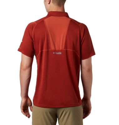 Men's Irico&trade; Knit Polo M Irico&trade; Knit Polo | 369 | L, Carnelian Red, back