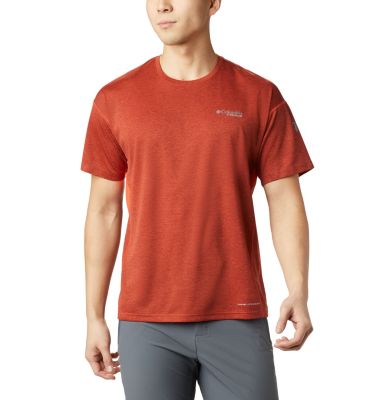 Men's Irico&trade; Knit T-Shirt M Irico&trade; Knit SS Crew | 010 | L, Wildfire, front
