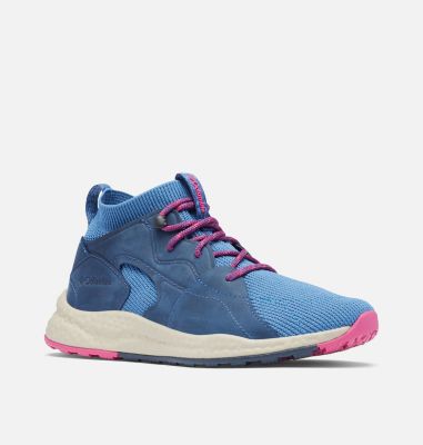 Scarpe SH/FT&trade; OutDry Mid da&nbsp;donna SH/FT&trade; OUTDRY&trade; MID | 461 | 5, Scout Blue, Fuchsia, 3/4 front