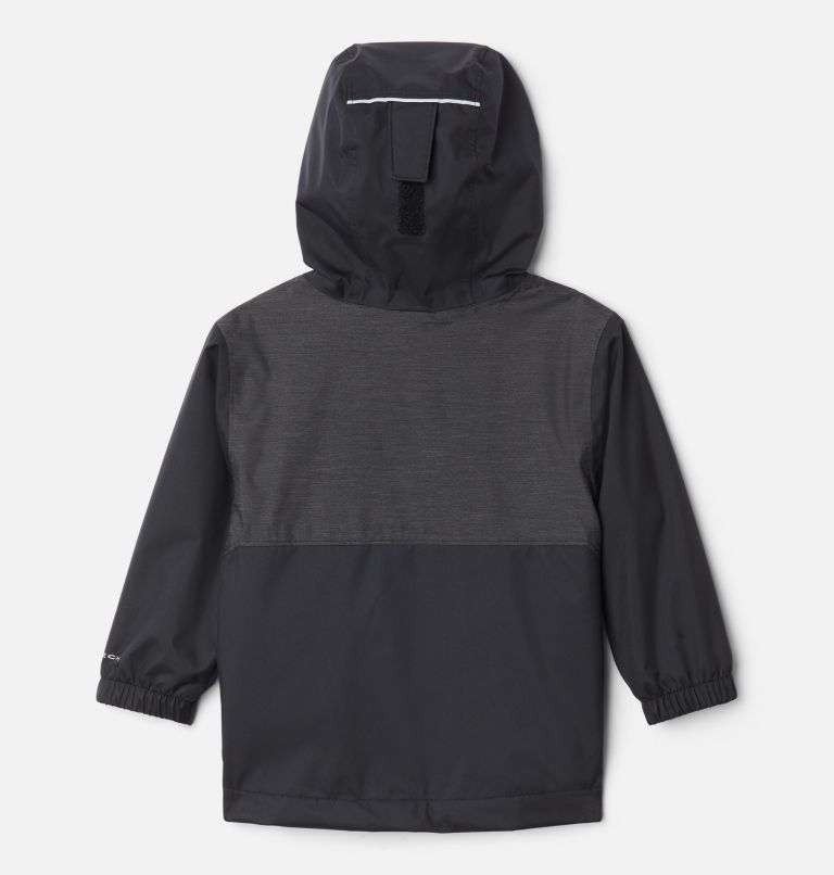 Boys' Toddler Rainy Trails Fleece Lined Jacket, Color: Black, Black Slub, image 2