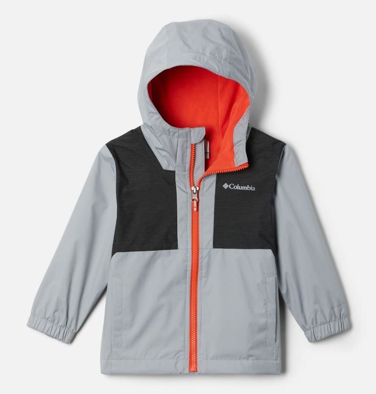 Manteau doublé de laine polaire Rainy Trails pour petit garçon, Color: Columbia Grey, Black Slub, image 1