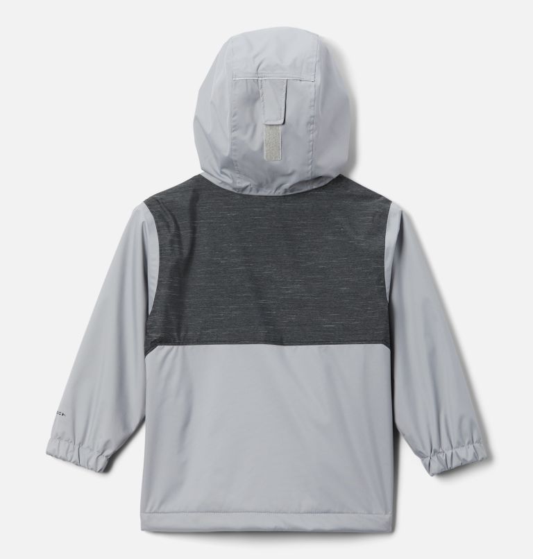 Boys' Toddler Rainy Trails Fleece Lined Jacket, Color: Columbia Grey, Black Slub, image 2