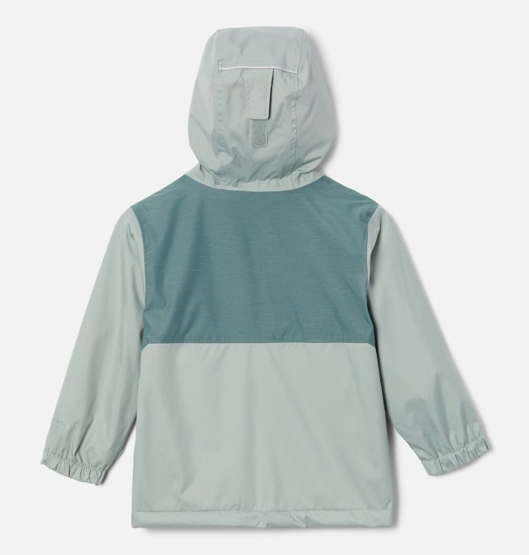 Toddlers' Rainy Trails Fleece Lined Waterproof Jacket - Boy, Color: Niagara, Metal Slub, image 2
