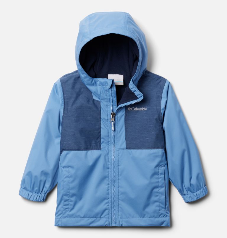 Boys' Toddler Rainy Trails Fleece Lined Jacket, Color: Skyler, Collegiate Navy, image 1