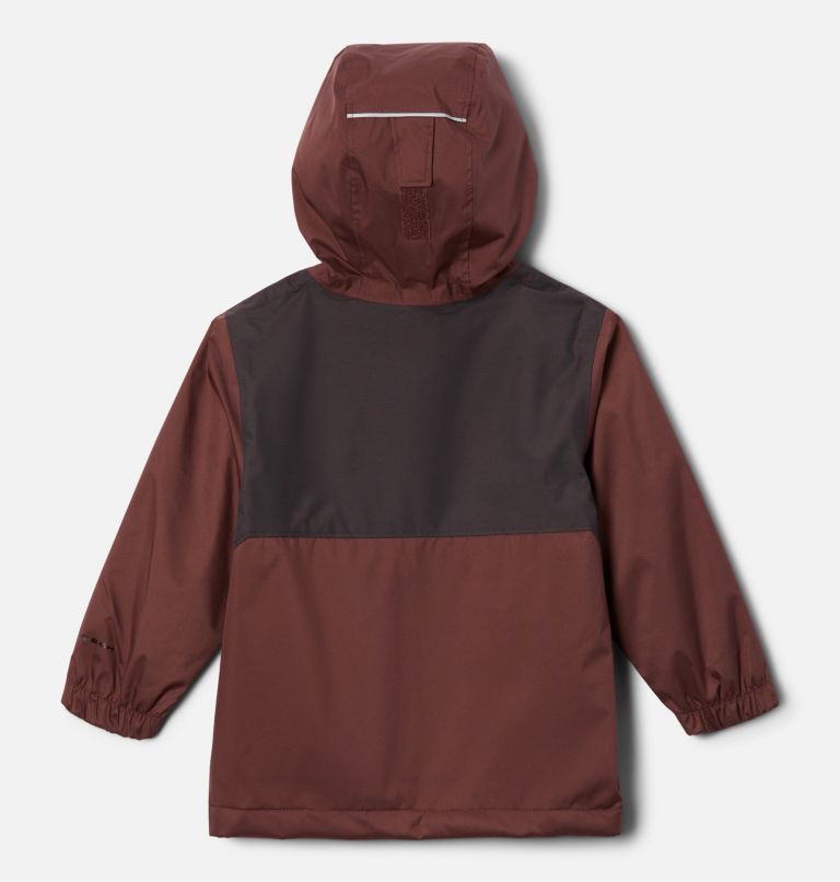 Boys' Toddler Rainy Trails Fleece Lined Jacket, Color: Light Raisin, Black Slub, image 2