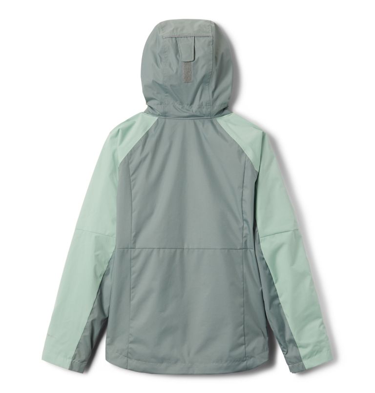 Manteau Rain Scape pour fille, Color: New Mint, Light Lichen, image 2