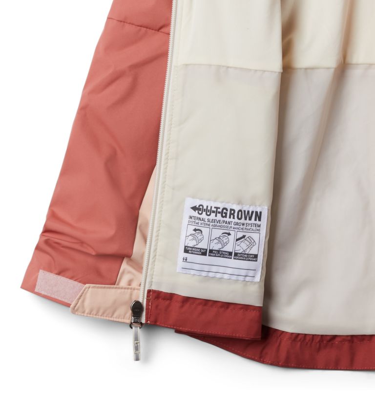 Manteau Rain Scape pour fille, Color: Dusty Crimson, Dark Coral, image 3
