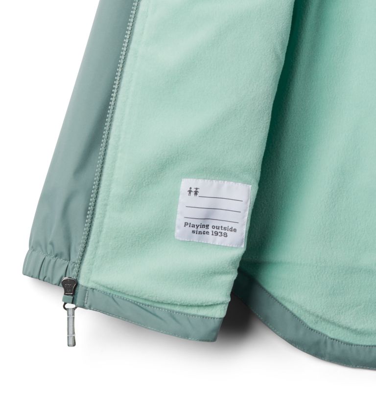 Rainy Trails Fleece Lined Jacket | 305 | XL, Color: Light Lichen, image 3