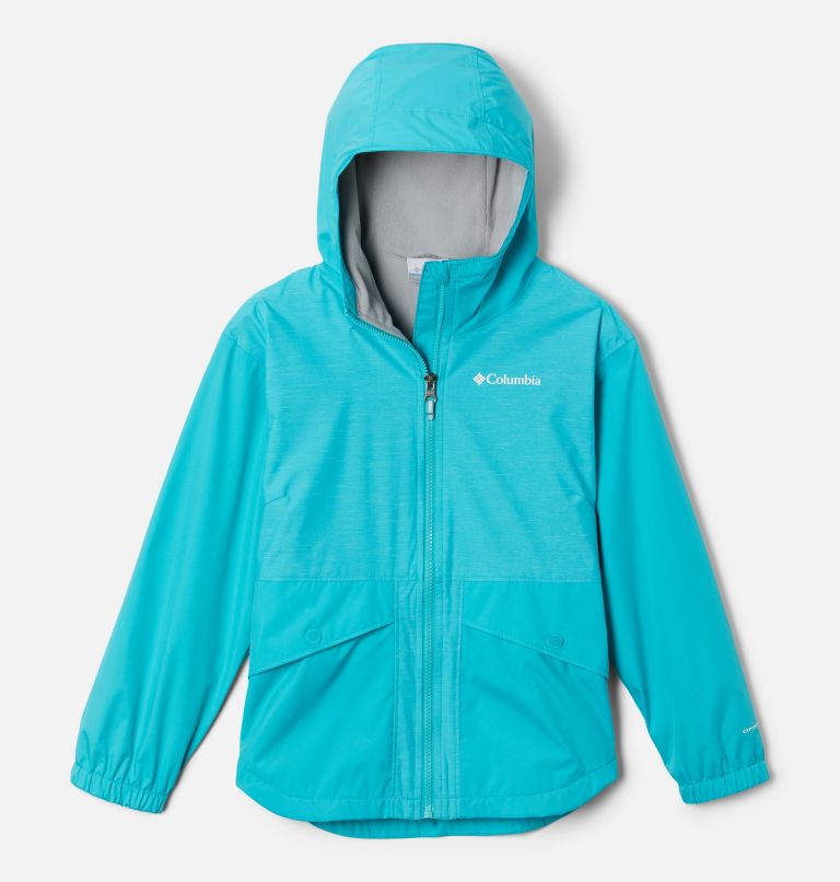 Girls' Rainy Trails™ Fleece Lined Jacket Columbia Sportswear