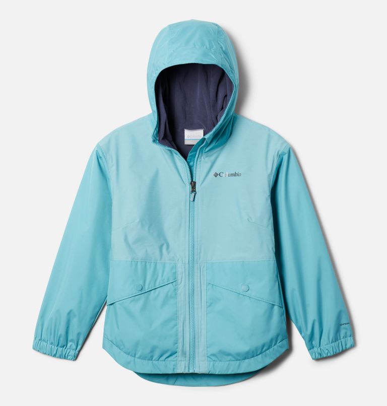 Girls' Rainy Trails™ Fleece Lined Jacket Columbia Sportswear