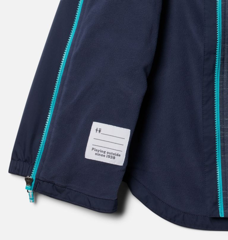 Girls' Rainy Trails™ Fleece Lined Jacket Columbia Sportswear
