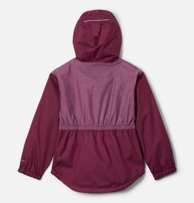 Appaman Kids Down Insulated Puffy Coat - Watercolor Pattern Hooded Jacket For Girls