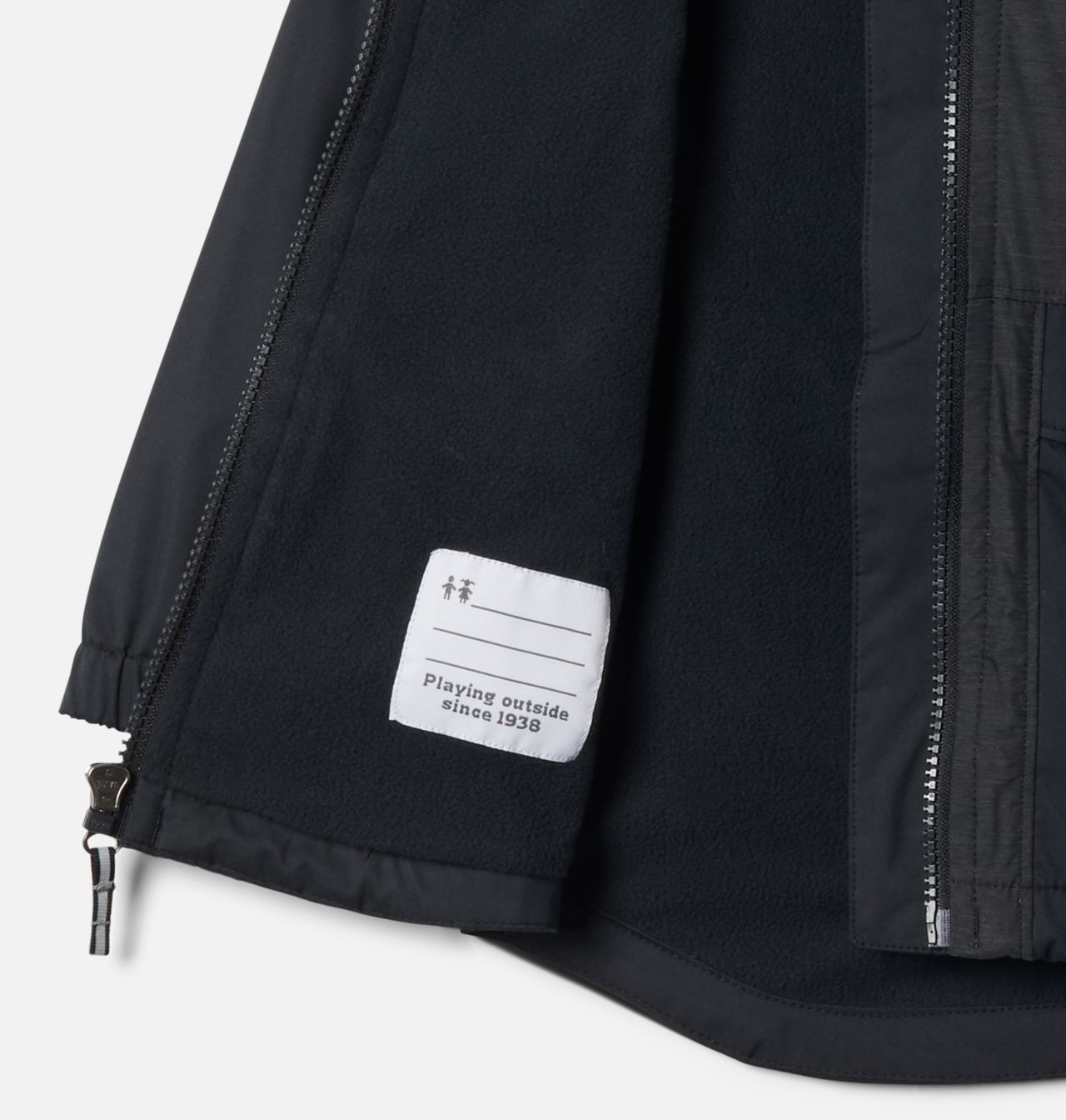 Manteau doublé de laine polaire Rainy Trails™ pour petite fille 3