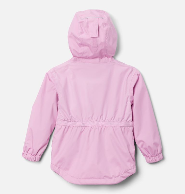 Girls' Toddler Rainy Trails Fleece Lined Jacket, Color: Cosmos, Pink Dawn, image 2