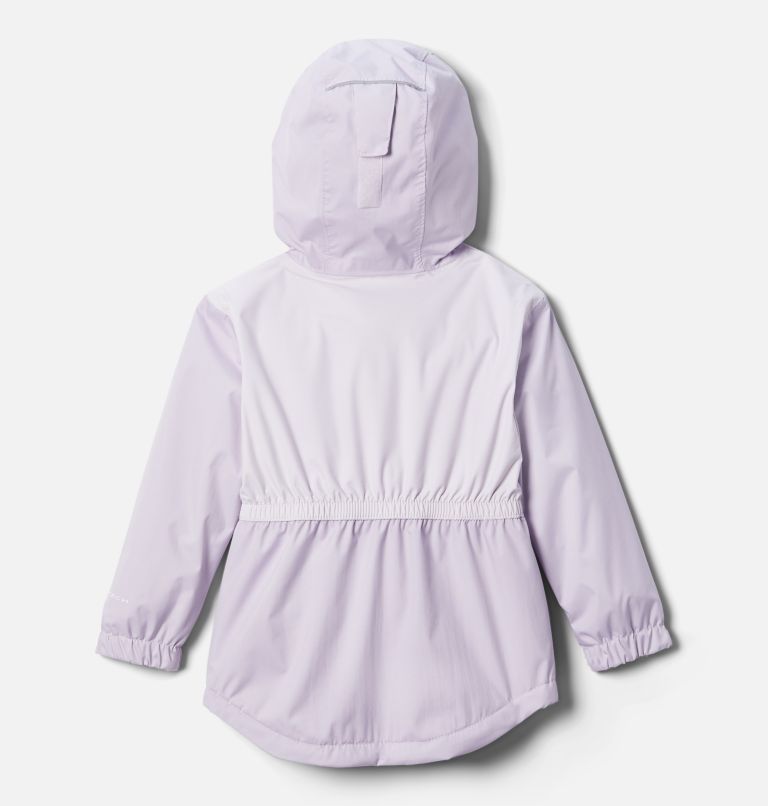 Manteau doublé de laine polaire Rainy Trails pour petite fille, Color: Pale Lilac, image 2