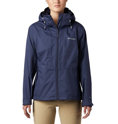 columbia long rain jacket womens