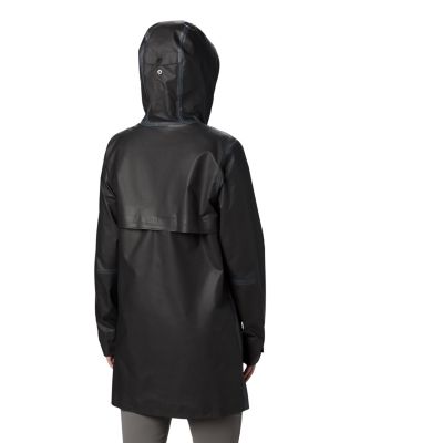 Women's OutDry Ex&trade; Mackintosh Jacket OutDry Ex&trade; Mackintosh Jacket | 010 | L, Black Heather, back