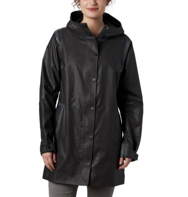 Women's OutDry Ex&trade; Mackintosh Jacket OutDry Ex&trade; Mackintosh Jacket | 010 | L, Black Heather, front