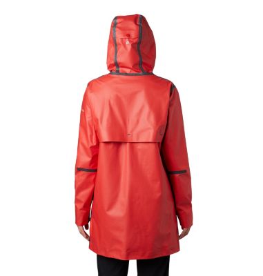 Women's OutDry Ex&trade; Mackintosh Jacket OutDry Ex&trade; Mackintosh Jacket | 010 | L, Bold Orange Heather, back