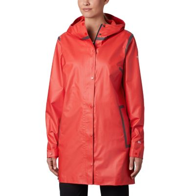 Women's OutDry Ex&trade; Mackintosh Jacket OutDry Ex&trade; Mackintosh Jacket | 010 | L, Bold Orange Heather, front