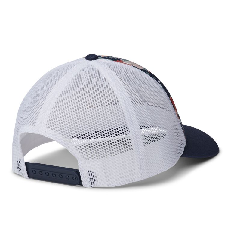 W Columbia Mesh Hat II | 466 | O/S, Color: Nocturnal Floral, Nocturnal, White, Logo, image 2