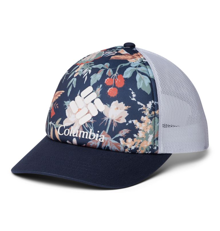 W Columbia Mesh Hat II | 466 | O/S, Color: Nocturnal Floral, Nocturnal, White, Logo, image 1