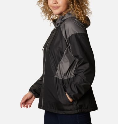 columbia women's plus size windbreaker