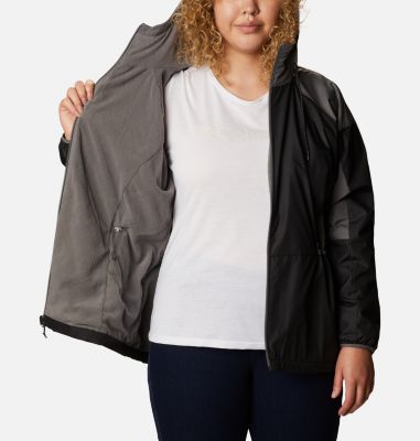 columbia women's plus size windbreaker