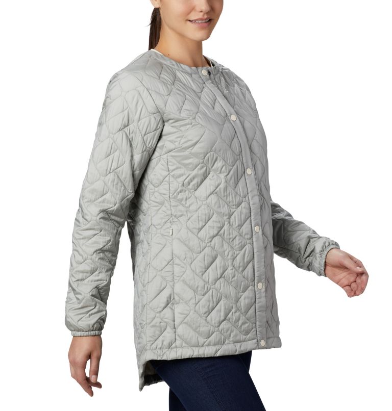 Women's Sweet View Mid Jacket, Color: Chalk Iridescent, image 4