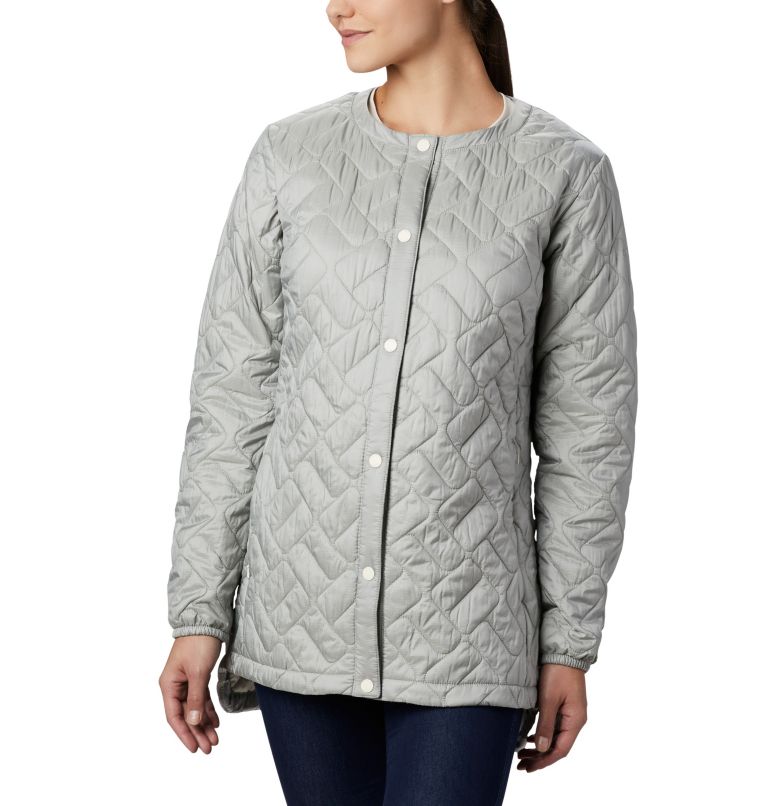 Women's Sweet View Mid Jacket, Color: Chalk Iridescent, image 1