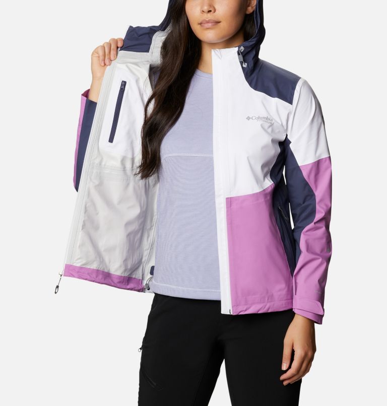 Veste Titan Pass 2,5L Femme, Color: White, Blossom Pink, Nocturnal, image 5