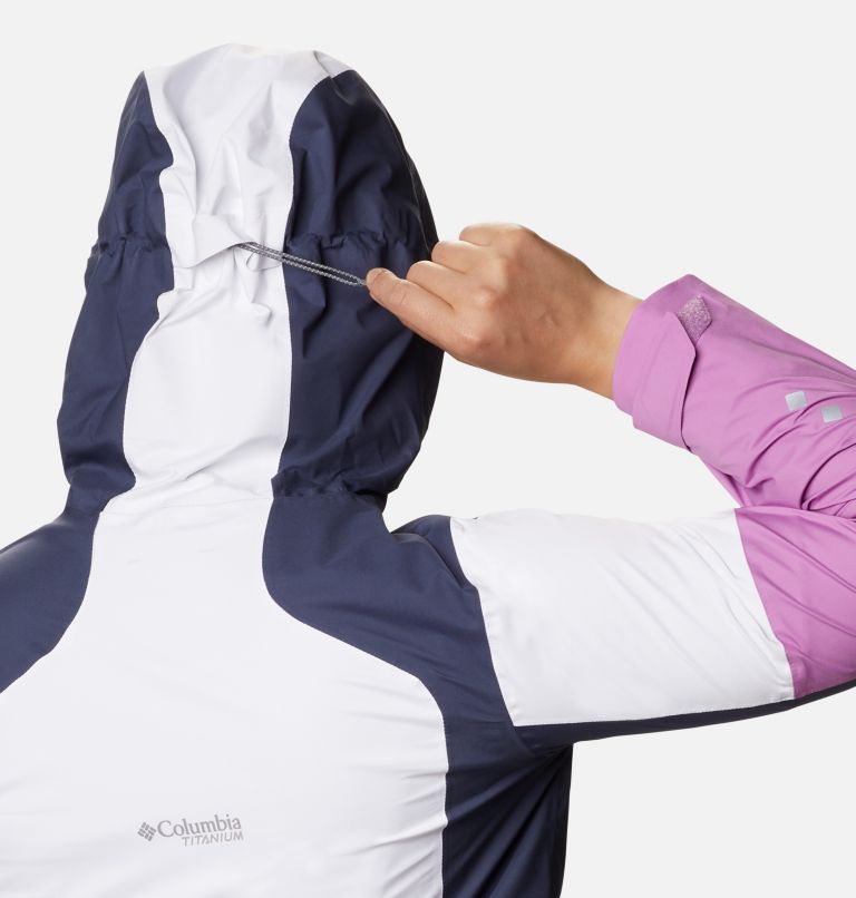 Veste Titan Pass 2,5L Femme, Color: White, Blossom Pink, Nocturnal, image 6