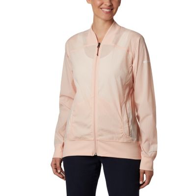 Blouson d&rsquo;aviateur long Bachy Butte&trade; pour femme Bachy Butte&trade; Long Bomber | 010 | L, Peach Cloud, front