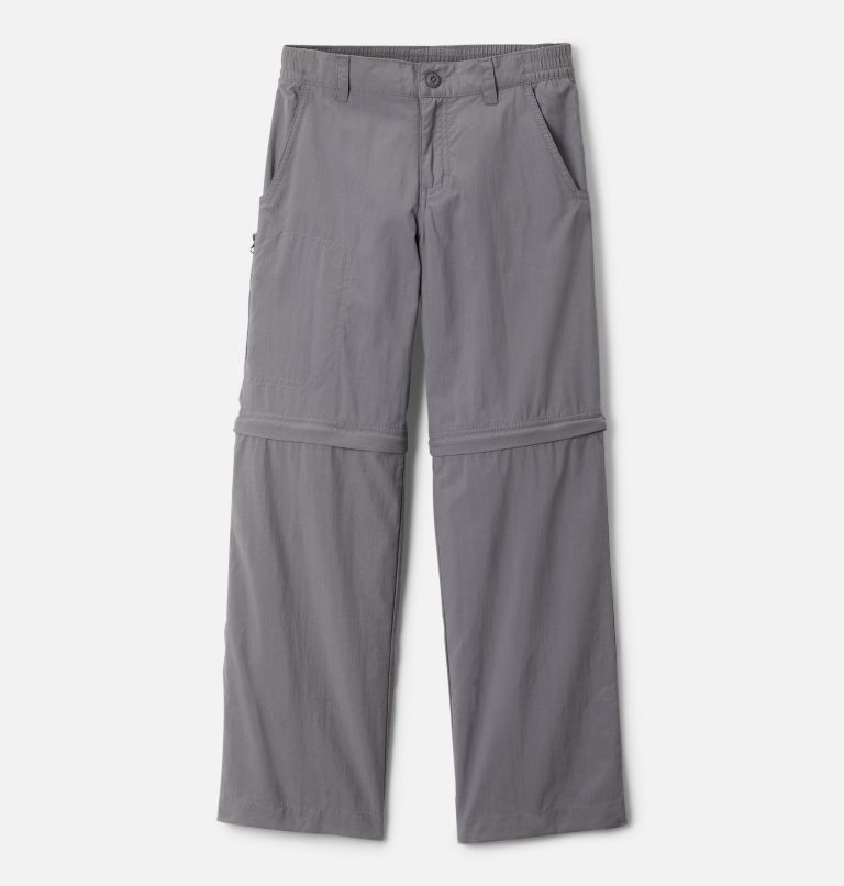 Boys' Silver Ridge IV Convertible Pants, Color: City Grey, image 1