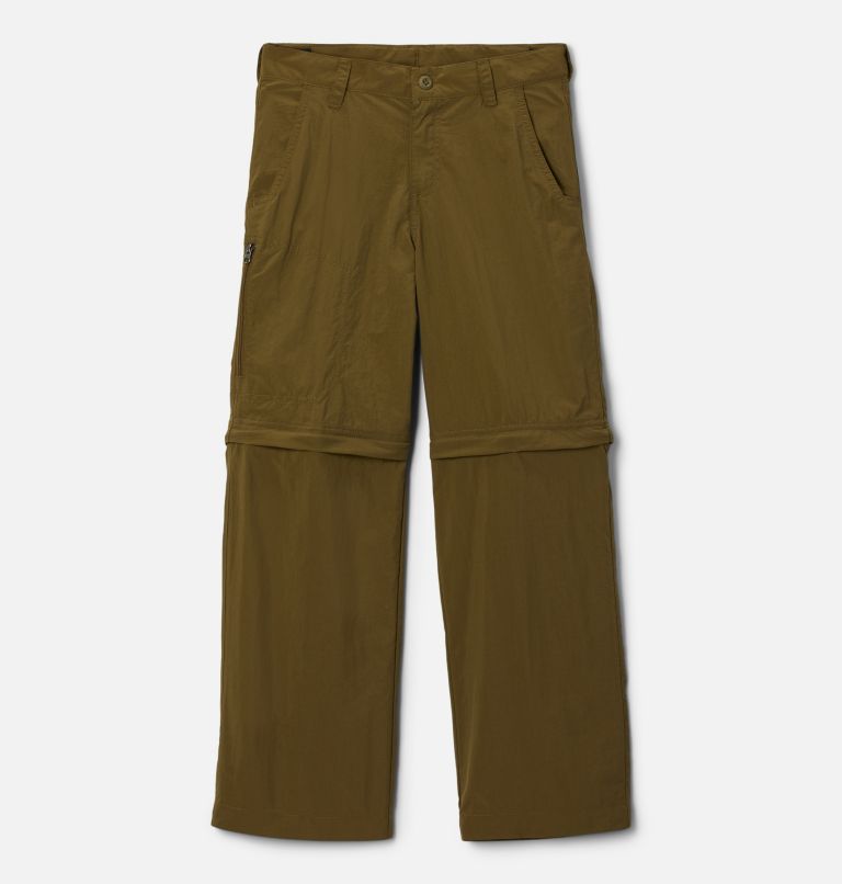 Boys' Silver Ridge IV Convertible Pants, Color: New Olive, image 1