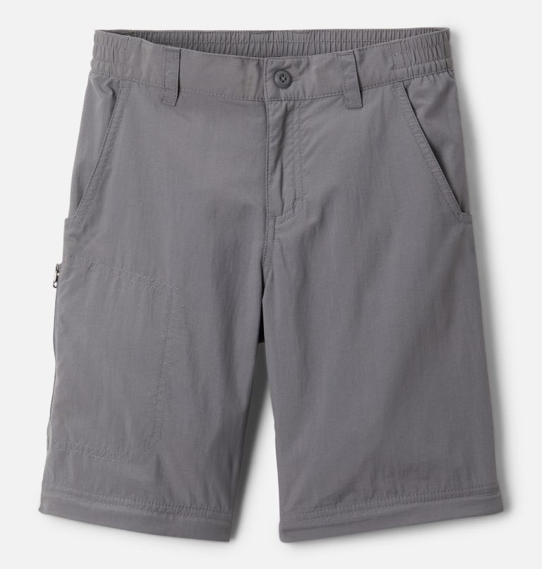 Thumbnail: Pantalones convertibles Silver Ridge IV para niño, Color: City Grey, image 3