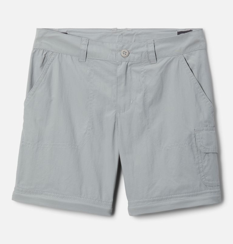 Girls' Silver Ridge IV Convertible Pant, Color: Columbia Grey, image 3