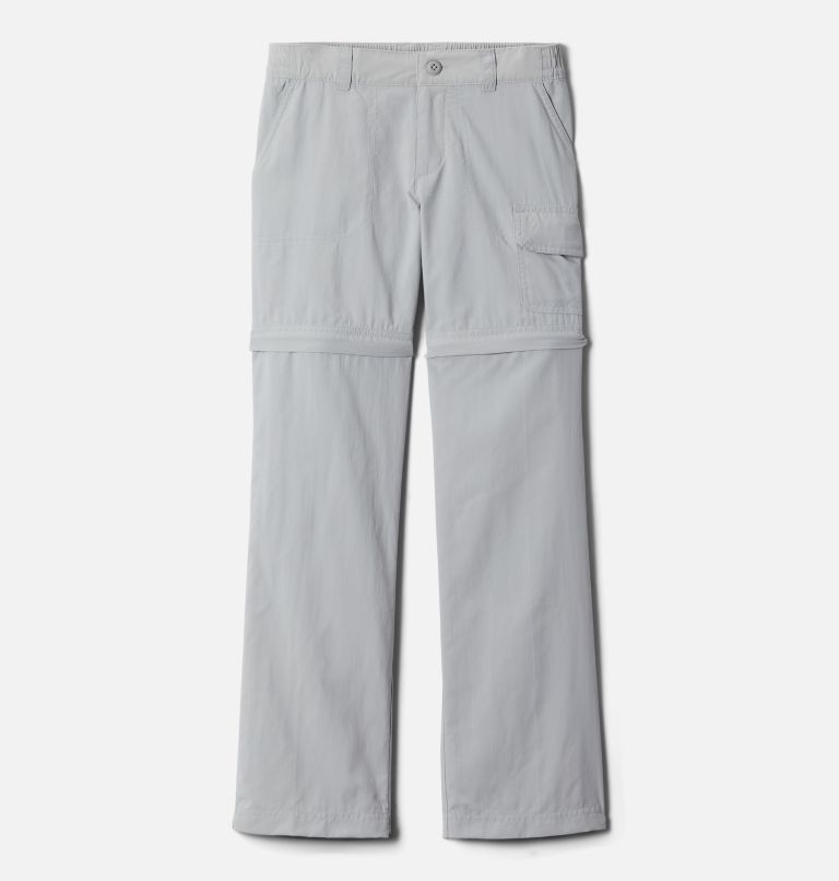 Girls' Silver Ridge IV Convertible Trousers, Color: Columbia Grey, image 1