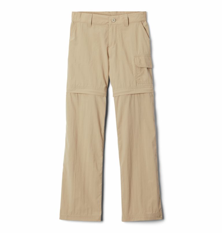 Thumbnail: Girls' Silver Ridge IV Convertible Trousers, Color: British Tan, image 1