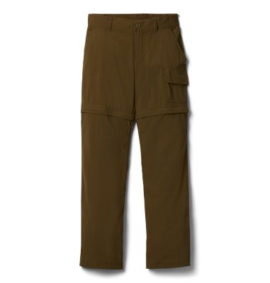Girls' Silver Ridge&trade; IV Convertible Trousers Silver Ridge&trade; IV Convertible Pant | 466 | L, New Olive, front