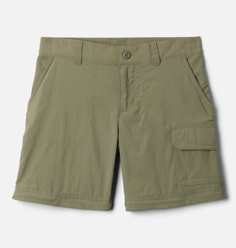 Girls' Silver Ridge IV Convertible Trousers, Color: Stone Green, image 3
