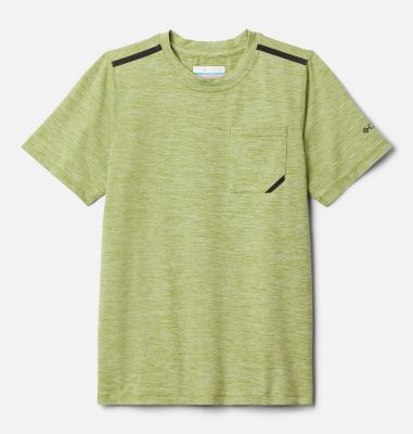 Boys' Tech Trek&trade; T-Shirt Tech Trek&trade; Short Sleeve Tee | 464 | L, Matcha Heather, front