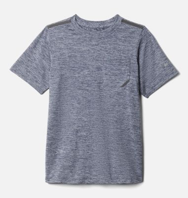 Boys' Tech Trek&trade; T-Shirt Tech Trek&trade; Short Sleeve Tee | 464 | L, Collegiate Navy Heather, front