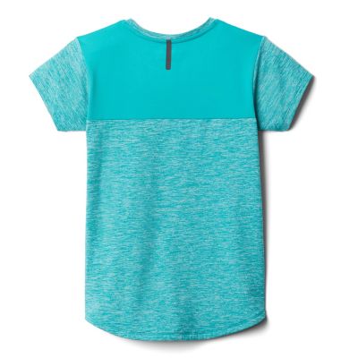 T-shirt Tech Trek&trade; Fille Tech Trek&trade; Short Sleeve Tee | 360 | L, Tropic Water Heather, back