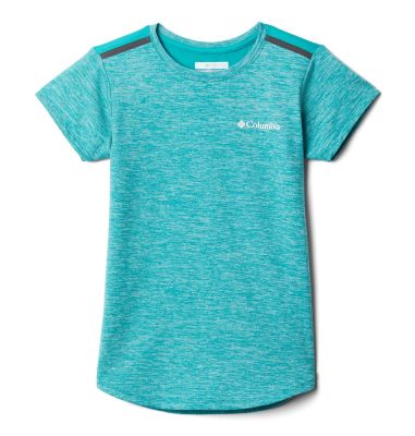T-shirt Tech Trek&trade; Fille Tech Trek&trade; Short Sleeve Tee | 360 | L, Tropic Water Heather, front