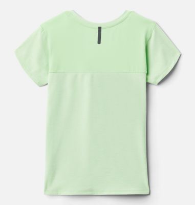 T-shirt Tech Trek&trade; Fille Tech Trek&trade; Short Sleeve Tee | 360 | L, Lime Glow Heather, back