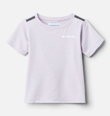 T-shirt Tech Trek&trade; Fille Tech Trek&trade; Short Sleeve Tee | 360 | L, Pale Lilac Heather, front