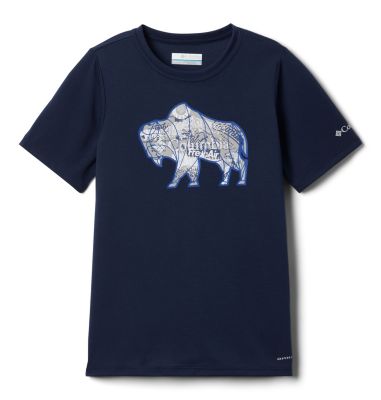 Boys' Ranco Lake&trade; T-Shirt Ranco Lake&trade; Short Sleeve Tee | 464 | XS, Collegiate Navy Iconic Roamer, back